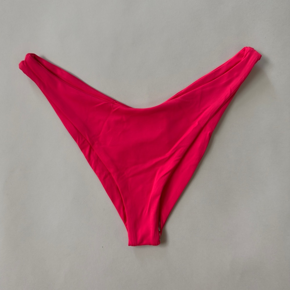 L*SPACE Cabana Bikini Bottom in Hot Pink - Picture 5 of 10